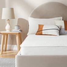 6 Inch Full, Twin Size Hybrid Mattresses In A Box | Medium Firm Feel Memory Foam And Individual Pocket Springs | Fiberglass Free Bed Mattress | Breathable | Upgrade - 白色 - 查看 7