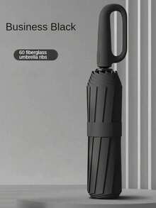 1PC 10 Bone Automatic Buckle Oversized Fully Automatic Umbrella, Thickened And Reinforced Men's/Women's Foldable Sun Protection Umbrella For Both Rain And Sunshine | Foldable, Reinforced Thickened Sunshade & Student Umbrella(Pay Attention To The Size And Weight Of The Product ,Skeleton And Skeleton Color Are Random)