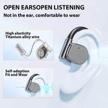 Ear Buds Wireless Bluetooth Earbuds, Translating Earbuds Real Time - Traductor Inglés Español Translator Headphones, Headphones Bluetooth Noise Cancelling Ear Buds For Sports/Travel - 黑色 - 查看 6
