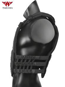 YAKEDA MOLLE扩展系统，带拉杆，耐磨抗撕裂，狩猎背心，大面积魔术贴，适合户外生存及其他用途。