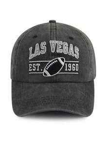 1pc Indianapolis Embroidered Washed Baseball Cap, Adjustable Outdoor Sun Protection Casual Hat Suitable For Travel, Beach, Vacation, Y2K Style For Young Adults - Baseball Cap - View 13