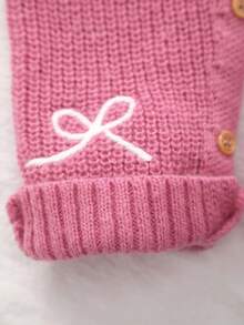 Cute & Sweet Butterfly Embroidery Romper For Baby Girls, Suitable For Outings Or Gatherings