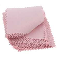 100片/50片装 时尚金银首饰抛光清洁布 - 首饰清洁布，眼镜镜片清洁布 防氧化工具 热销 - 彩色 - 查看 3