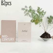 2/3 cuốn sách giả trang trí, sách trang trí sang trọng, trang trí phòng khách, trang trí nhà cửa, sách để bàn cà phê, sách trang trí phong cách hiện đại, sách trưng bày xếp chồng, trang trí khách sạn, quà tặng - Nhiều màu - Xem 4