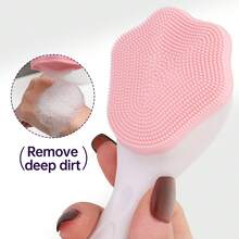 22pcs Purple Hair Care & Massage Set, Suitable For Women, Includes Hair Clips, Hair Ties, Wristbands, Scrunchies, Massage Tools, Face Brush, Scalp Brush, Comes With Luxury Cosmetic Bag, Great For Daily Skincare, Face Massage, Hair Accessories, Best Gift Choice - Multicolor - View 6