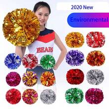28cm Game Pom Poms Cheap Practical Cheerleading Cheering Ball Sports Match Vocal Dance Party Concert Decorator Come On Props Club Supplies - Multicolor - View 2
