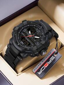 SANDA. SANDA 6130 Brand G- Style Military Watch Men Digital Shock Sports Watches For Man Waterproof Electronic Wristwatch Men - One Size - View 12
