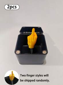 2件装/1个惊喜礼盒，新奇有趣的礼盒，完美的恶作剧弹出式礼物，别致的礼盒增添气氛，送给家人和朋友的完美节日礼物/节日和派对用品/派对礼物/情人节/家居装饰/复活节/生日/礼物