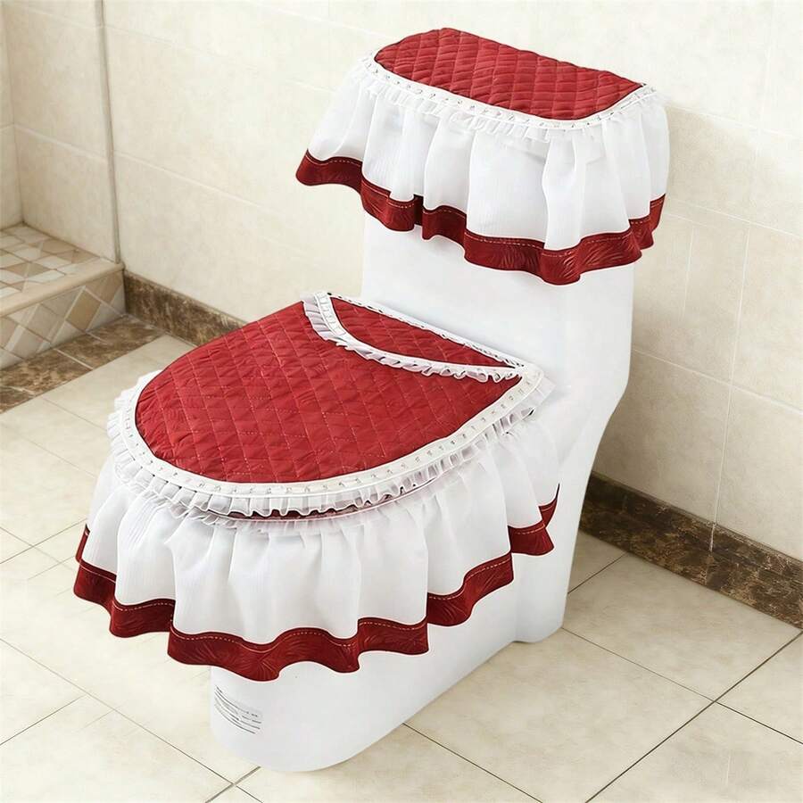 Toilet Seat Covers - 紅色 - 查看 1