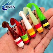 10pcs Euro Soft Artificial Fishing Bait Set-PVC Fishing Lure For Perch, Pike, Carp
