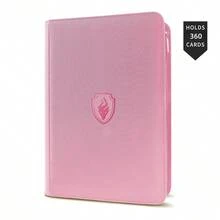 Premium Zip Card Binder, 9 Pocket Trading Card Binder, PU Cover Zipper Card Collection Album, Sturdy 360 Side-Loading Card Folder Holder For MTG, TCG, Game Cards, Sports Cards - Multicolor - View 10