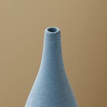 5 piezas Jarrón de cerámica para decoración del hogar - Jarrón para sala de estar, cocina, estilo rústico moderno, centro de mesa, decoración para dormitorio, oficina, baño, mesa de comedor, mesa de café