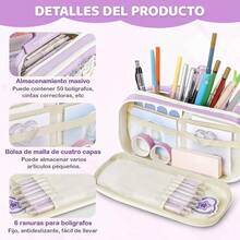 Kids Pen & Marker Cases - Purple - View 3