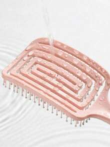 Curl Rescue - Sisir Pijat Rambut Panjang Wanita Ini Memiliki Desain Berongga, Aksesori Rambut - MultiWarna - View 8