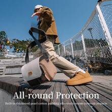 Llano Camera Shoulder Sling Bag For Travel & Photography Crossbody Bag With Magnetic Closure, 15° Ergonomic Strap, Multi-Compartment For Camera, Lens, Storage Shoulder Bag Unisex Inner Bag