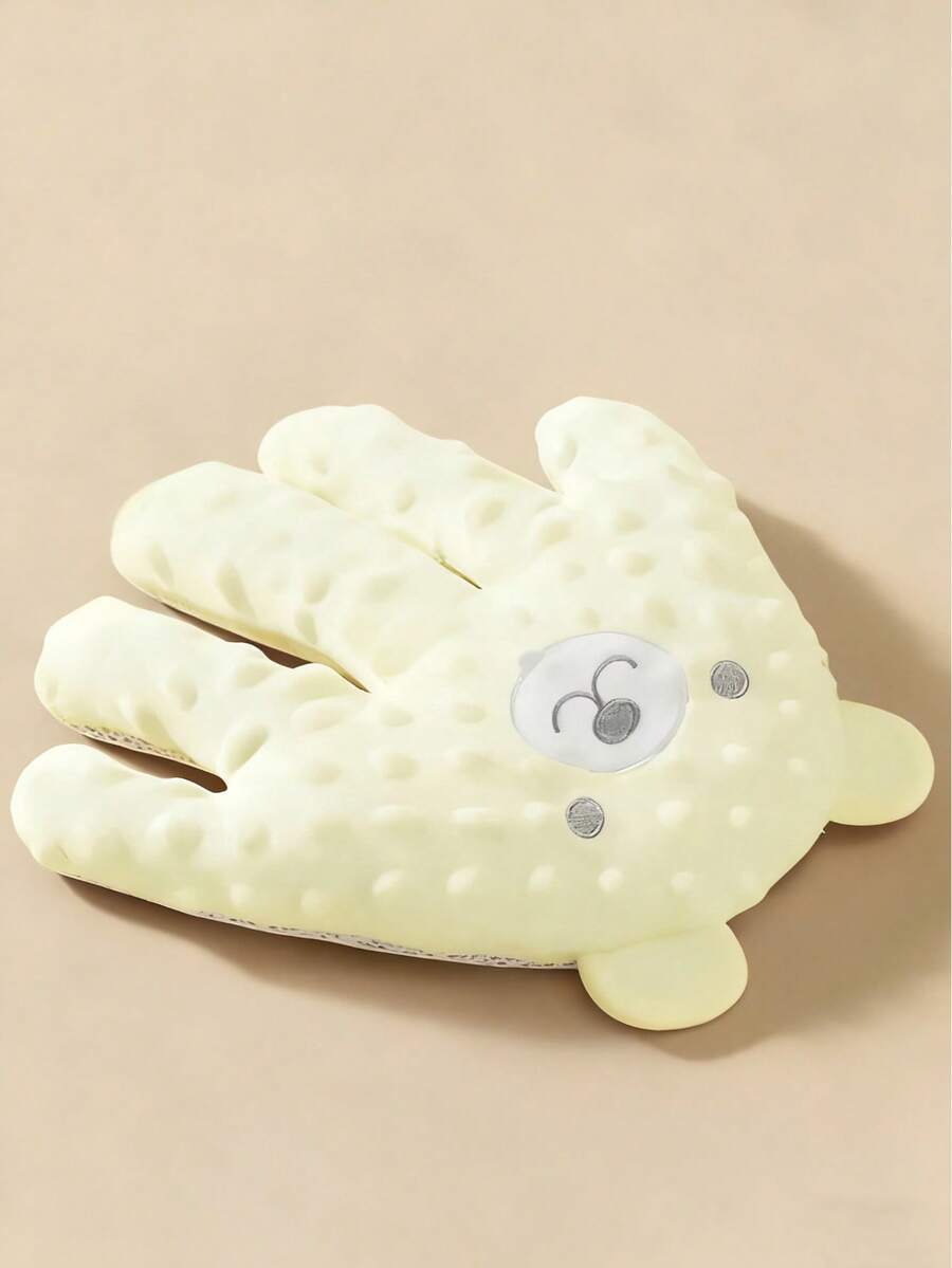 1只可爱小熊造型婴儿安抚手套，按压腹部和手部进行镇静，红豆填充内衬，可靠耐用，拉链设计，可拆卸清洗。 - 彩色 - 查看 1