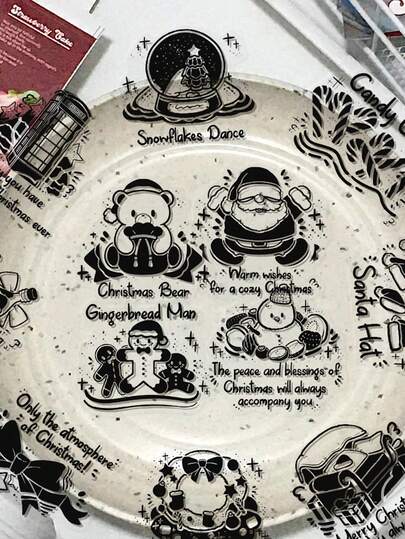 50pcs Vintage Style Sticker Labels For Scrapbooking, Diary, Planner, Computer, Phone Case, Luggage, Guitar, Skateboard, Christmas Gift