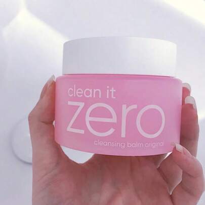 Banila Co Clean It Zero Original Cleansing Balm (Large Size) | Korean Makeup Remover, Cleansing Oil, Facial Cleanser, Suitable For All Skin Types | Vegan | Infused With Cherry Blossom And Vitamin C, 50ml/1.7oz