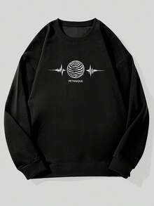 Sudadera Oversize Casual para Hombre con Logo de Petanca - Jersey Redondo Blanco y , Estampado Bola & Mazos Pétanque, Lavable a Máquina, Chaqueta con capucha, Sudaderas con capucha, Sudaderas con Capucha para Hombre, Sudadera para Hombre, Suéteres para Hombre, Suéter para Hombre, Ropa para Hombres, Suéter para Hombre, Sudaderas con Capucha para Hombre, Suéter para Hombre, Suéter para Hombre, Sudadera con Capucha para Hombre, Suéter Navideño para Hombres, Jumper - Oscuro - Ver 1