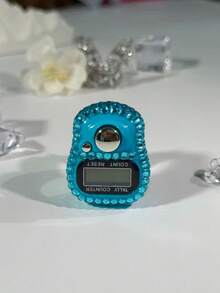 عداد خاتم مدمج بالراين ستون بسيط، بطاقات عداد خواتم صغيرة متعددة الألوان، عداد تسبيح إلكتروني، عداد رمضان، عداد أشخاص، عداد محمول متعدد الاستخدامات مدمج 0-99999، عداد صلاة عربي للشرق الأوسط - متعدد الألوان - مشاهدة 5