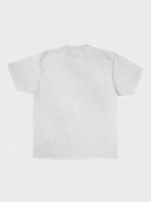 Men's New Fashionable Hip-Hop Style Printed T-Shirt - White - View 3