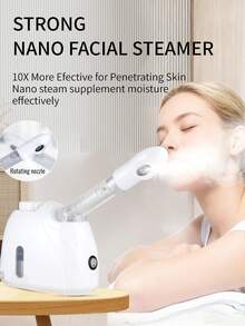 KSKIN Home Use Portable Face Steamer Beauty Face Sprayer Spa Steamer Nano Facial Steamer