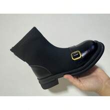 Women Pumps - Dark Brown Velvet Lining - View 10