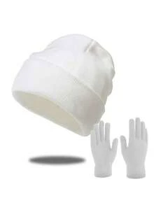 1pc Or 2pcs Unisex Solid Color Knit Beanie Hat, Warm Earflap Hat Suitable For Autumn/Winter Daily Use, Outdoor Travel, Hiking, Skiing, Cycling, Climbing Winter Gear Valentines Gift - Style H - View 22