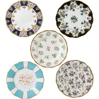 100 Years 19001940 Plate 5 Piece Set Multicolour 8'