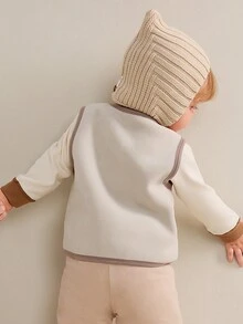 mini bala Áo khoác nỉ trẻ em bé trai bé gái ấm áp mặc trong nhà 2025 - Shaka - Xem 3