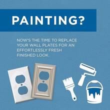 Franklin Brass 64047 Paisley - Placa de pared decorativa individual/placa de interruptor/cubierta, latón envejecido - Latón antiguo pulido - Ver 5