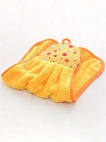 3pcs/6pcs/10pcs Wall-Mounted Hand Towels, Kitchen Hand Towels, Cute Hanging Hand Towels/Wipers, Absorbent, Household Bathroom, Thickened, Coral Fleece Hand Towels, Salon Hand Towels,School,Back To School,Travel,Travel Essentials,Home Essentials,Towel,Skin Care - 彩色 - 查看 4