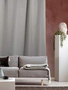 2片装遮光隔热窗帘，带涂层衬里，适用于卧室、客厅、厨房、家居装饰、圣诞礼物