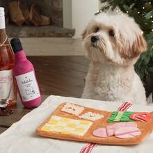 New INS Pet Dog Sniff Mat Doll, Cute Pet Dog Feeding Mat With Sound, Plush Doll - Multicolor - View 1