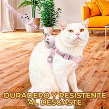 Correa Arnes Diseño Oso Resistente Broche Hebilla Metal - Gris - Ver 6