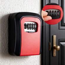 Renovation Code Key Box, Temporary Worker Construction Site Homestay, No-Drill, Place Keys On The Front Door, Home Lock Box - Multicolor - View 4