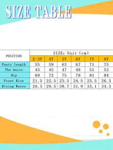 Young Girl Bow Decor Elastic Waist Wide Leg Jeans - Blue - View 6