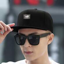 Men Baseball Cap - Black - View 3