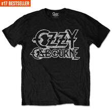Ozzy Osbourne | Official Band T-Shirt | Vintage Logo - 48-Hour Fast Shipping!  - Black - View 1