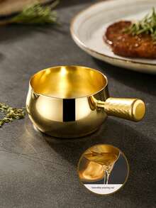 1PC 1OZ Multi-Specification Stainless Steel Shaker Bowl, Can Hold Jam, Ketchup, Steak Sauce, Etc.