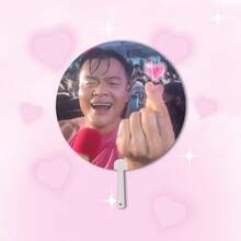 JYP Meme 趣味迷你粉丝 DIY 钥匙扣 | Happy Hour 专辑周边 | KPOP 粉丝收藏包包挂饰礼物 - 彩色 - 查看 7