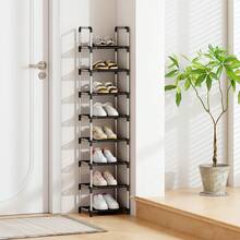 1pc Dust-Proof Storage Rack, Iron Art Shoe Cabinet, Multi-Layer Non-Woven Fabric, Entryway Home Simple Shoe Rack - Multicolor - View 3