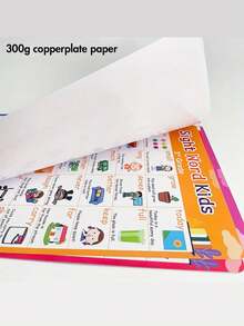 220个英语常用词海报，高频词教学工具，儿童教室装饰 - 彩色 - 查看 7