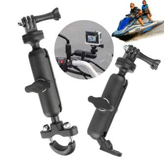 Motorcycle Camera Holder Anti-Shock For Action Camera /Video Recorder Bicycle Holder Bracket Bike Handlebar Mount 360 Rotating