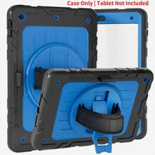 1pc Stock Case Compatible With IPad 10th/ 9th/ 8th/ 7th/ 6th/ 5th/4th Generation 10.9/11''/ 9.7'', Compatible With IPad 11(A16 2025) Compatible With IPad (A16) 11 Inch 11th Generation 2025 Galaxy Tab A8 10.5 Inch 2022 Compatible With IPad Pro/Air6/Air7 11 2018/2020/2021/2022/2024/2025 Compatible With IPad Mini 6 8.3 Inch Compatible With IPad Mini 7 A17 Pro 8.3'' 2024Case With Pencil Holder - Black + Sky Blue - View 19