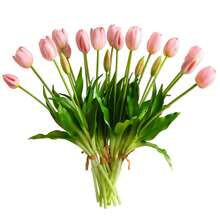 10 piezas/5 piezas/1 pieza Flores de tulipán realistas, tulipanes de látex suaves, ramo de tulipanes realistas, adecuados para fiestas, bodas, hogar, decoración de habitaciones - Multicolor - Ver 7