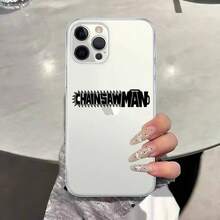 C-Chainsaw-ManS Denji MAKIMA Transparente Hülle kompatibel mit  11 12 13 14 15 16 17 Air Pro Max Plus Mini Stoßfeste Hülle, Hülle kompatibel mit  17 pro max Hülle,  17 pro Hülle,  17 Hülle,  16 pro max Hülle - Z5 - Übersicht 11