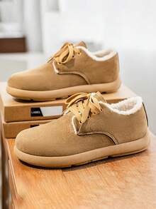 男士加厚保暖雪地靴，复古英伦风休闲保暖驾驶鞋 - 多色 - 查看 10