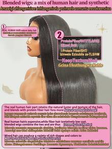 Brazilian Virgin Hair 5*5 13*4 13*6 Body Wave Transparent Lace Front Wigs Human Blended Hair Pre Plucked 200 Density HD Lace Frontal Glueless Wigs With Baby Hair For Women Human Frontal Hair Wigs 8-34 Inchs Lace Frontal Wigs #4/27 Honey Blonde Ombre Highlight - SP4/27 - View 11