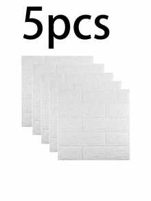 Adesivos de parede 3D autoadesivos, 10 peças/5 peças/1 peça, papel de parede de espuma à prova d'água, para quarto infantil, decoração de fundo de sala de estar, à prova de umidade, anticolisão, para quarto, dormitório, casa para alugar, papel de parede para berçário Decoração de quarto Decoração de casa Decoração de parede Decoração de banheiro Decoração de quarto Decoração de quarto Coisas de decoração de sala de estar Decoração de casa Decoração de casa Decoração de sala de estar Arte de parede Papel de parede